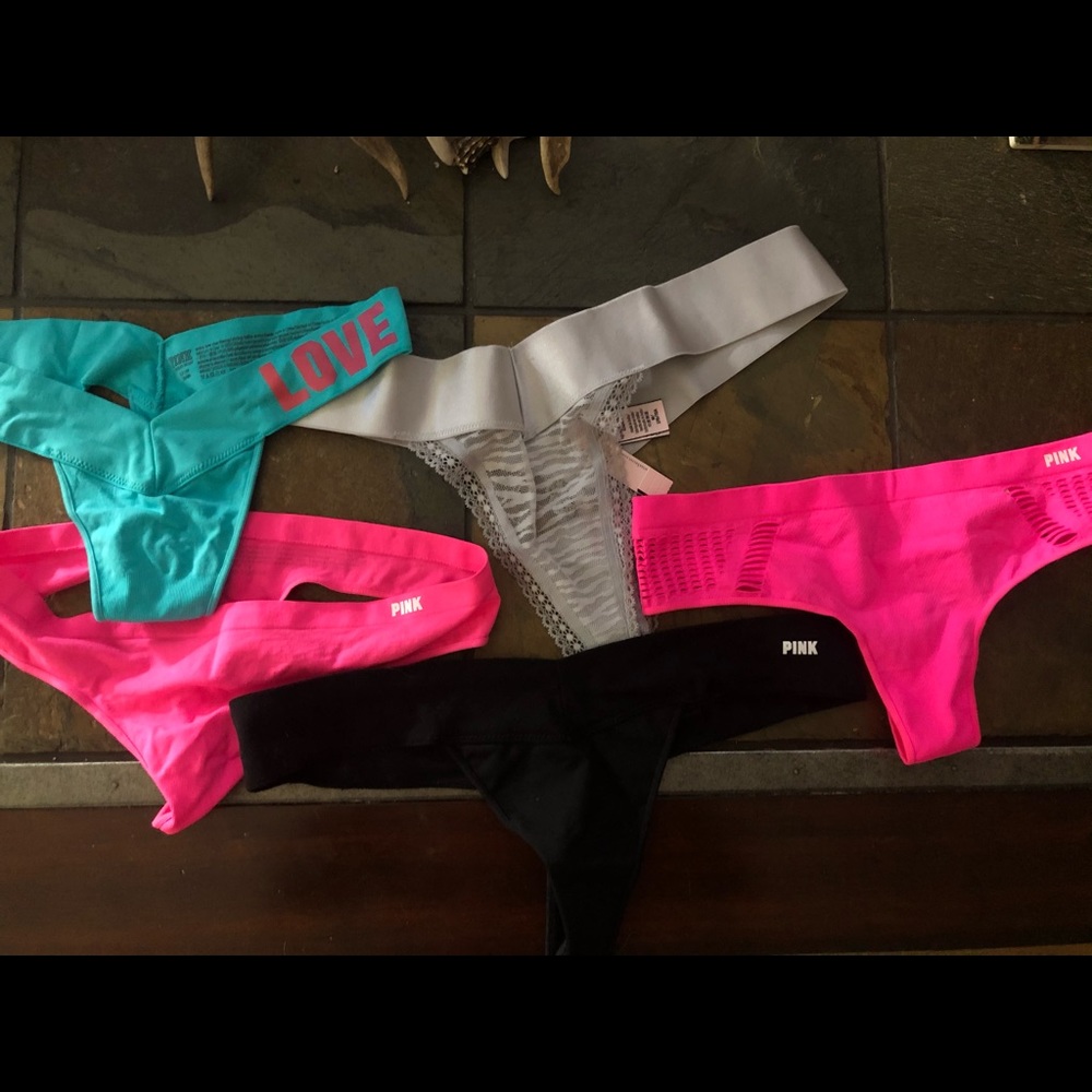 Never worn pink panties INDIVIDUALLY SOLD***